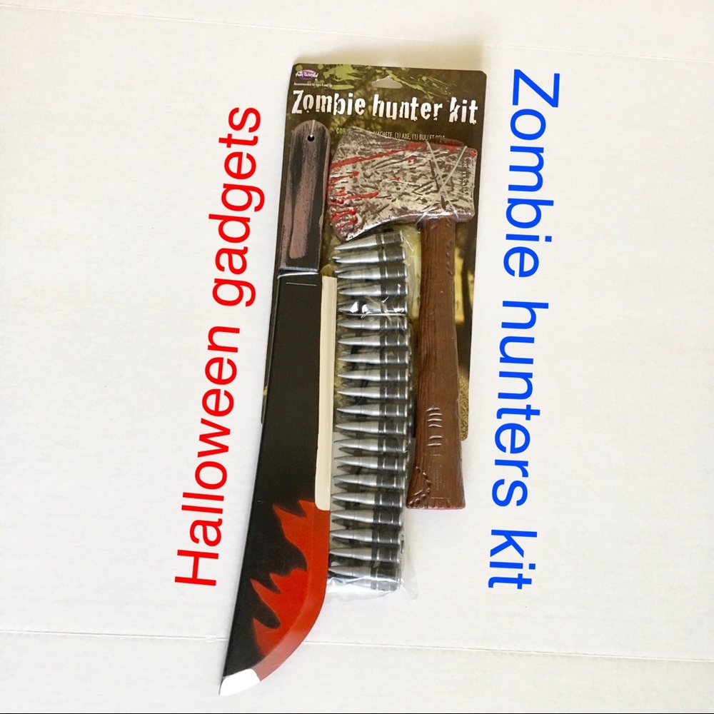 New zombie hunter kit 3 tools big gadgets theater